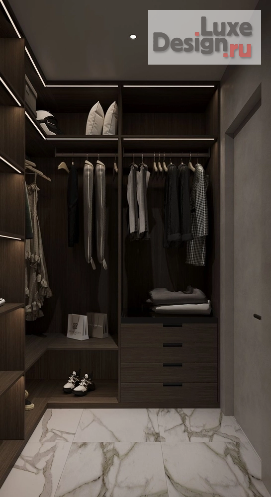 Дизайн интерьера двухкомнатной квартиры "Евродвушка в стиле модерн " (фото 5)