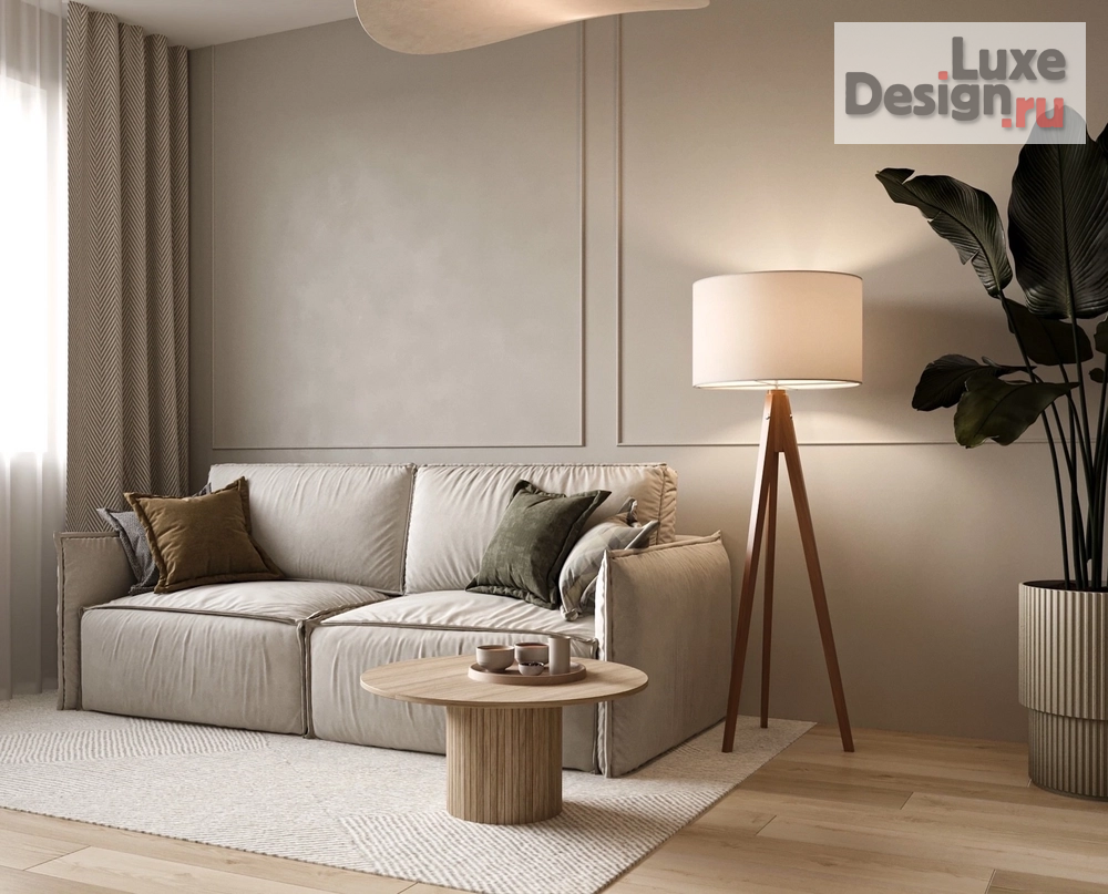 Дизайн интерьера однокомнатной квартиры "Дизайн проект 1+ комнатной квартиры " (фото 2)