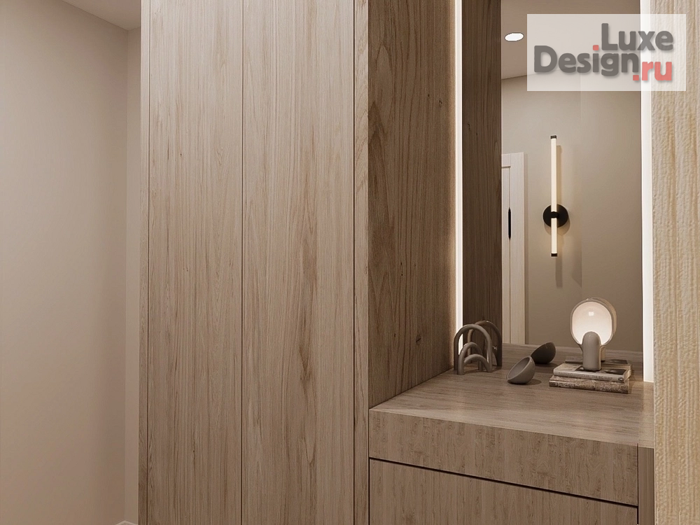 Дизайн интерьера однокомнатной квартиры "Дизайн проект 1+ комнатной квартиры " (фото 3)