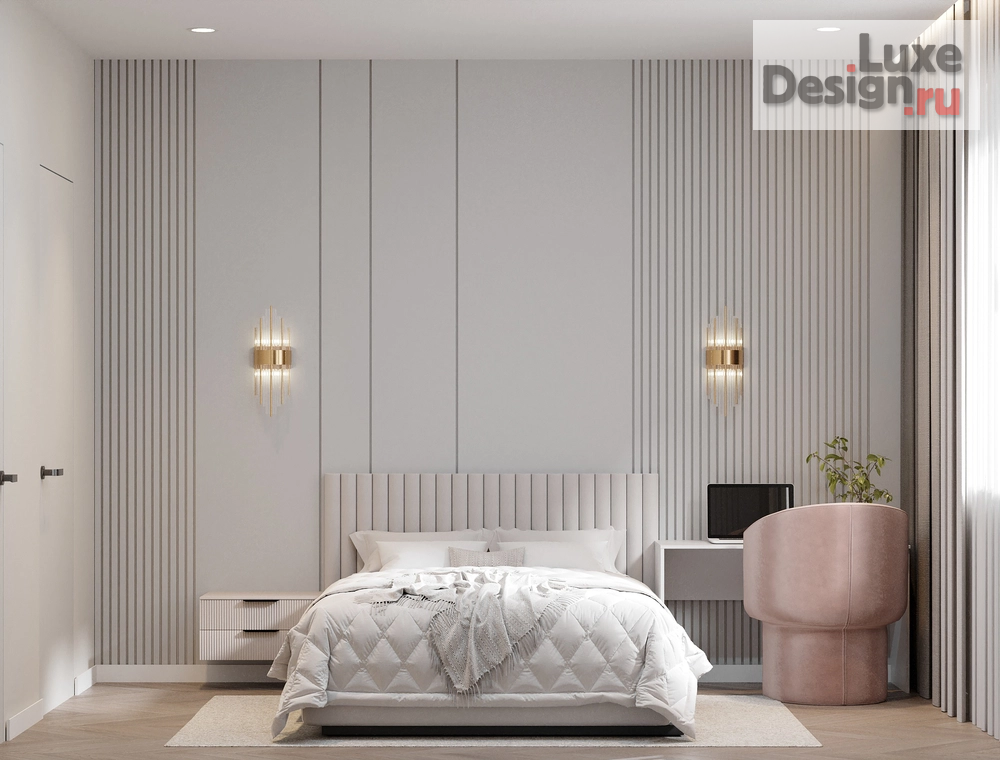 Дизайн интерьера двухкомнатной квартиры "ЖК "Маленькая Франция"" (фото 2)