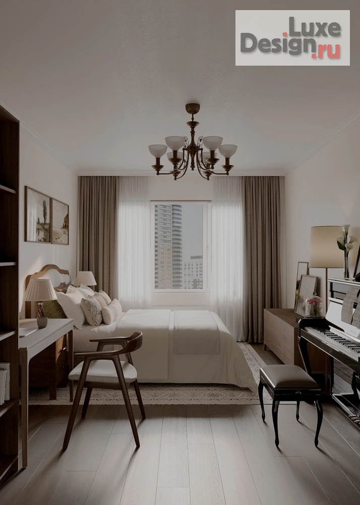 Дизайн интерьера двухкомнатной квартиры "ЖК Атмосфера" (фото 2)