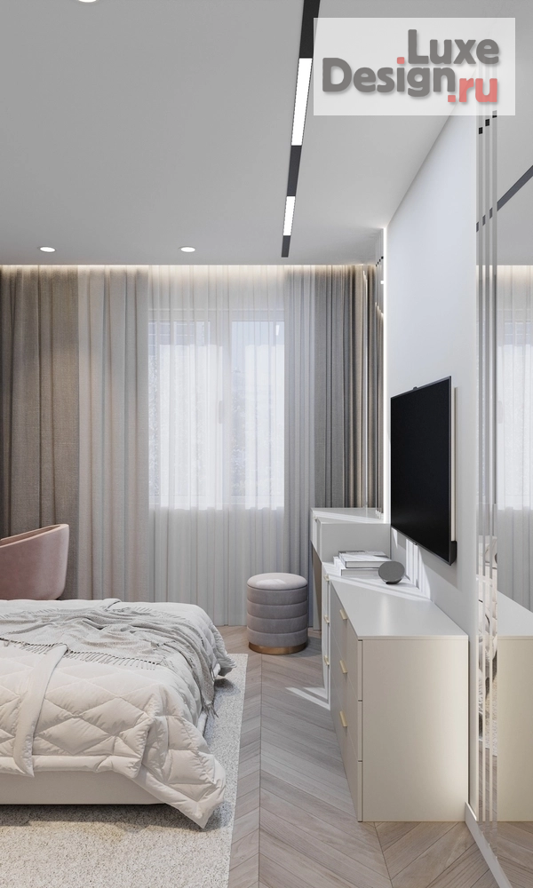 Дизайн интерьера двухкомнатной квартиры "ЖК "Маленькая Франция"" (фото 5)