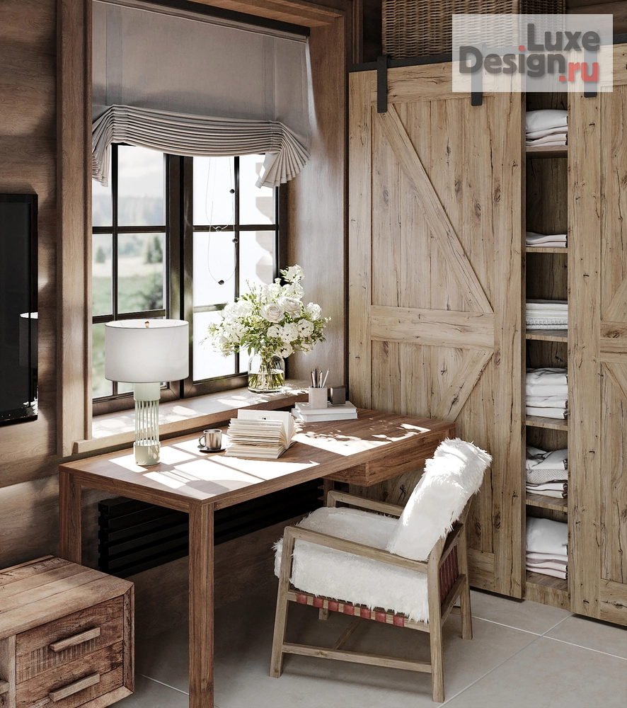 Дизайн интерьера загородного дома "Лесная Резиденция по Васту" (фото 16)