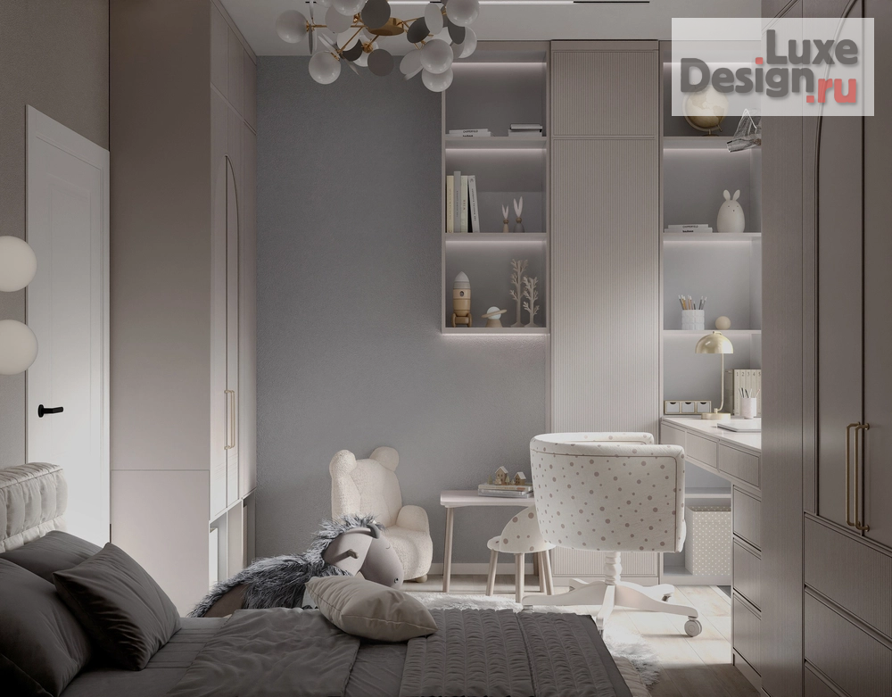 Дизайн интерьера двухкомнатной квартиры "ЖК "Метрополия"" (фото 15)