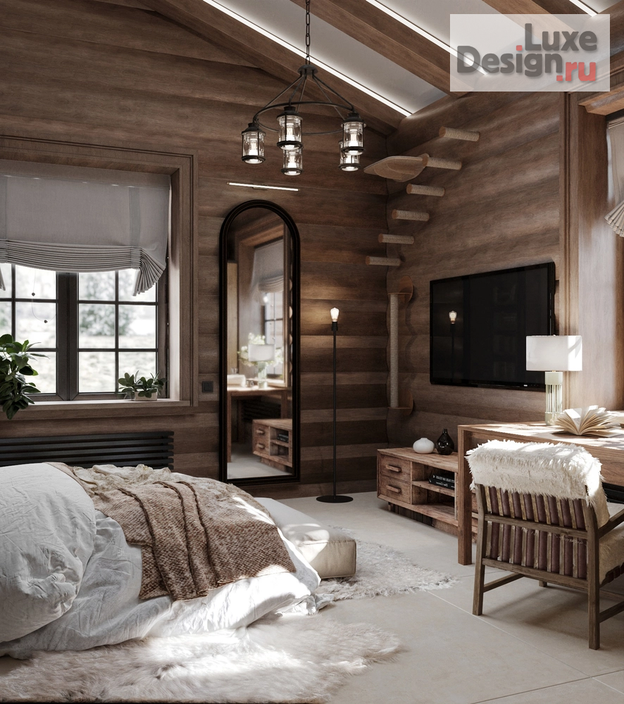 Дизайн интерьера загородного дома "Лесная Резиденция по Васту" (фото 13)