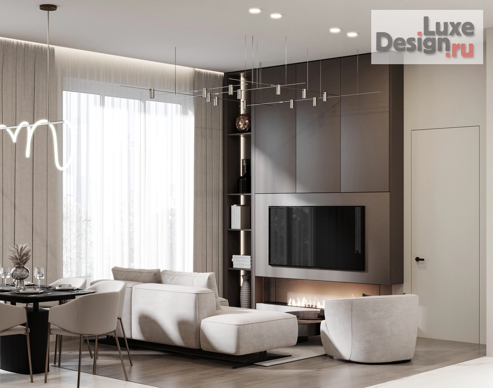 Дизайн интерьера трехкомнатной квартиры "ЖК "West Garden"" (фото 1)