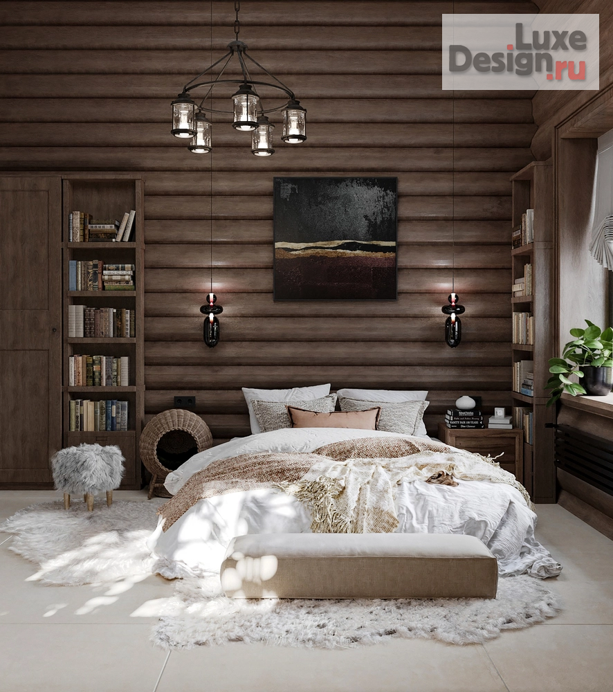 Дизайн интерьера загородного дома "Лесная Резиденция по Васту" (фото 14)