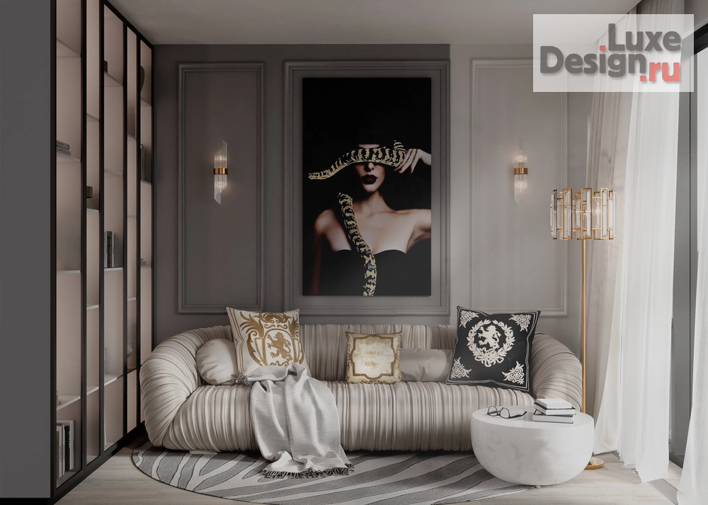 Дизайн интерьера двухкомнатной квартиры "ЖК "Метрополия"" (фото 5)
