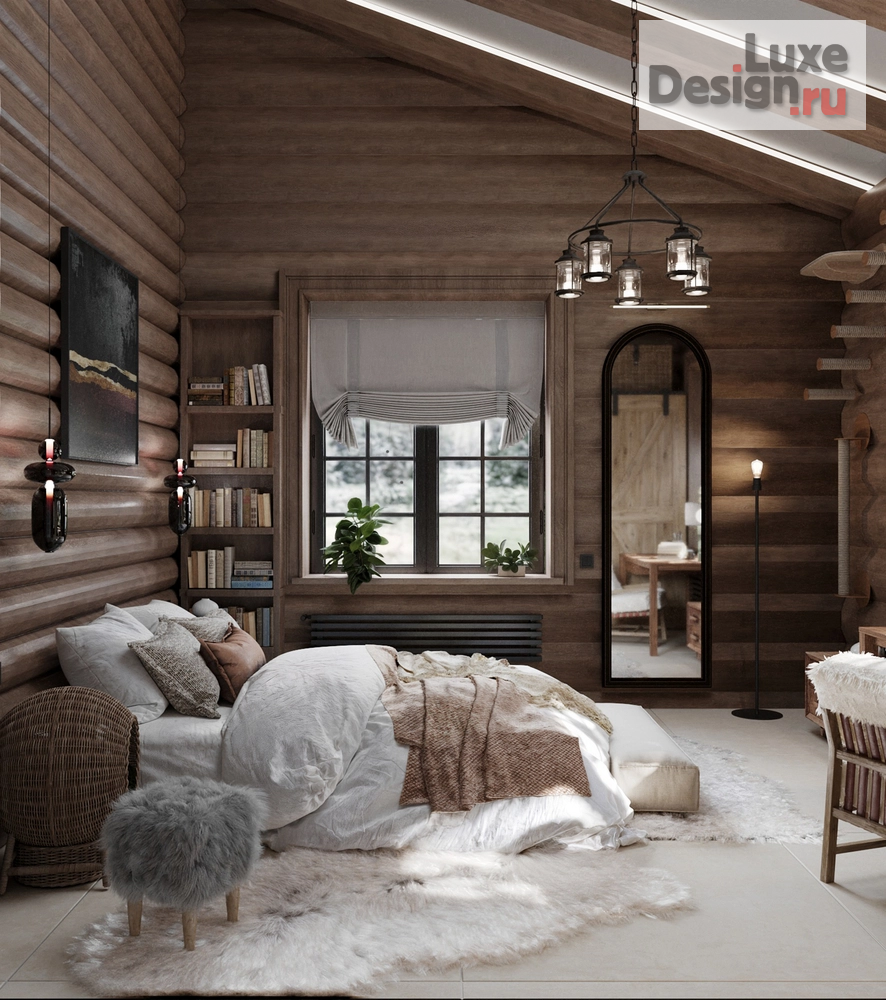 Дизайн интерьера загородного дома "Лесная Резиденция по Васту" (фото 2)