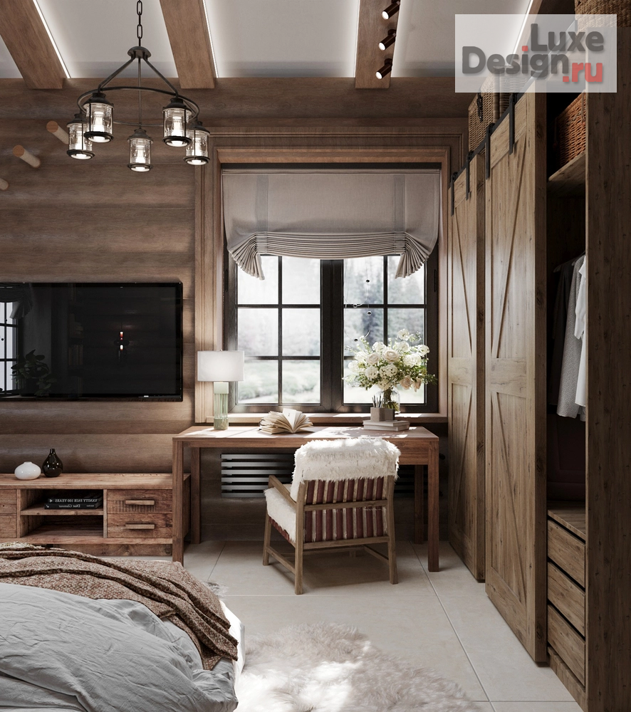 Дизайн интерьера загородного дома "Лесная Резиденция по Васту" (фото 15)