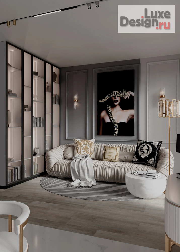 Дизайн интерьера двухкомнатной квартиры "ЖК "Метрополия"" (фото 9)