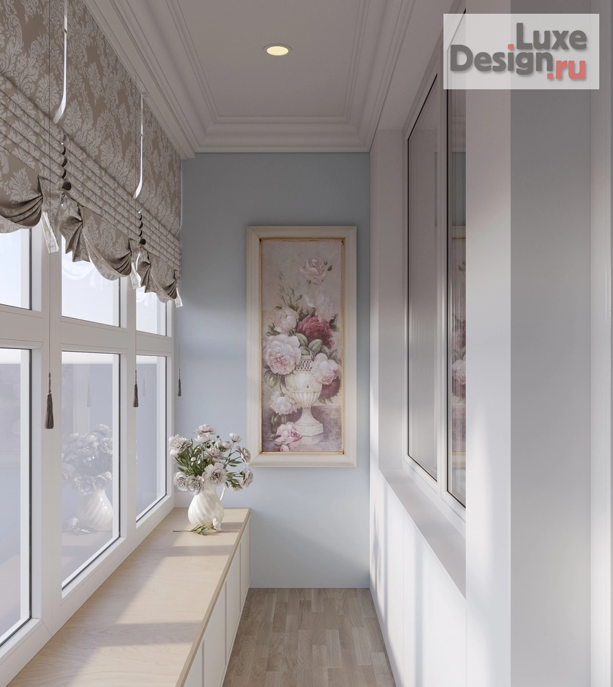 Дизайн интерьера однокомнатной квартиры "Современная неоклассика" (фото 7)