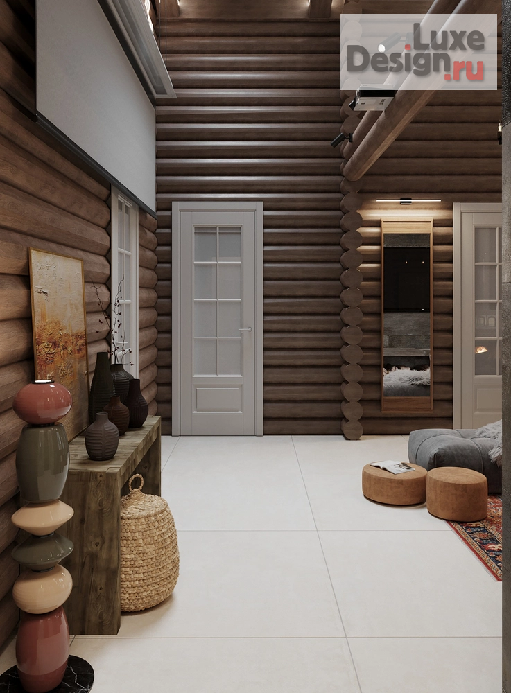 Дизайн интерьера загородного дома "Лесная Резиденция по Васту" (фото 3)
