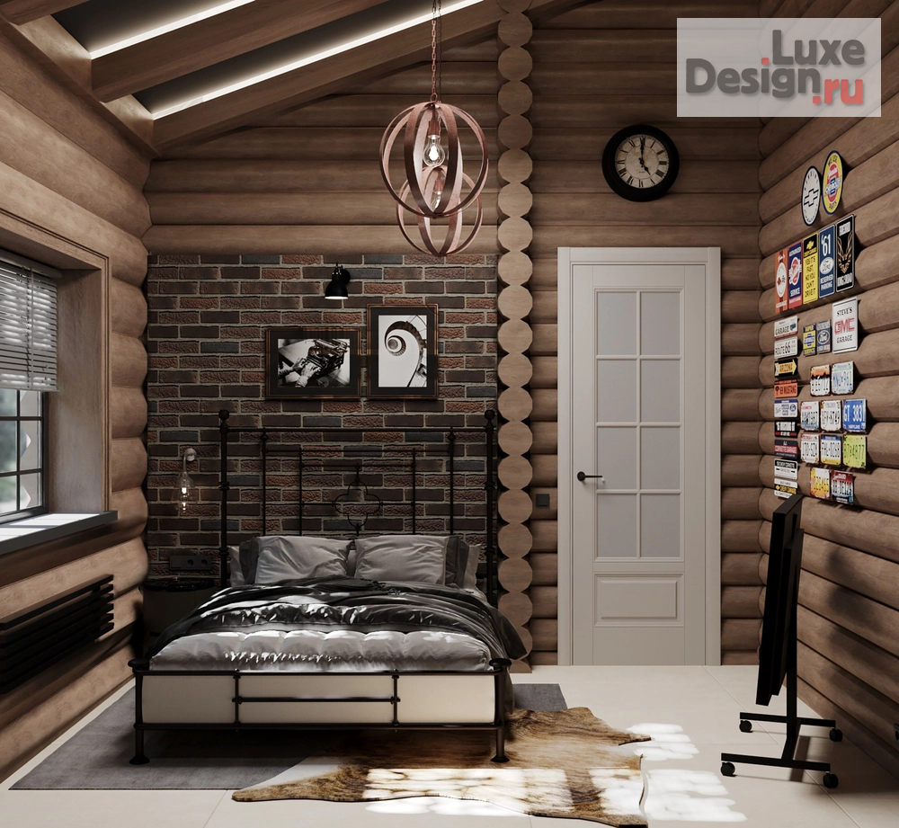 Дизайн интерьера загородного дома "Лесная Резиденция по Васту" (фото 18)