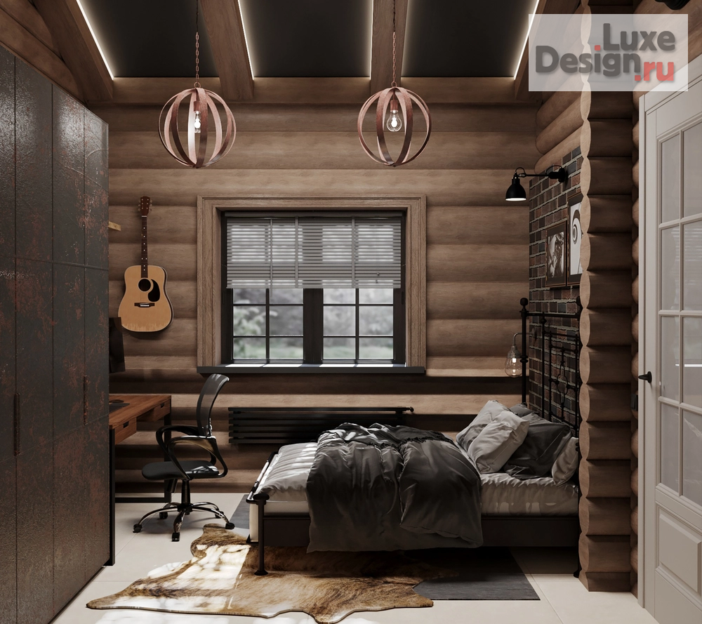 Дизайн интерьера загородного дома "Лесная Резиденция по Васту" (фото 17)