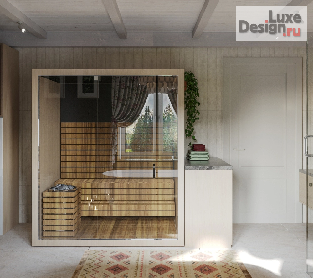 Дизайн интерьера загородного дома "Английский кантри" (фото 8)