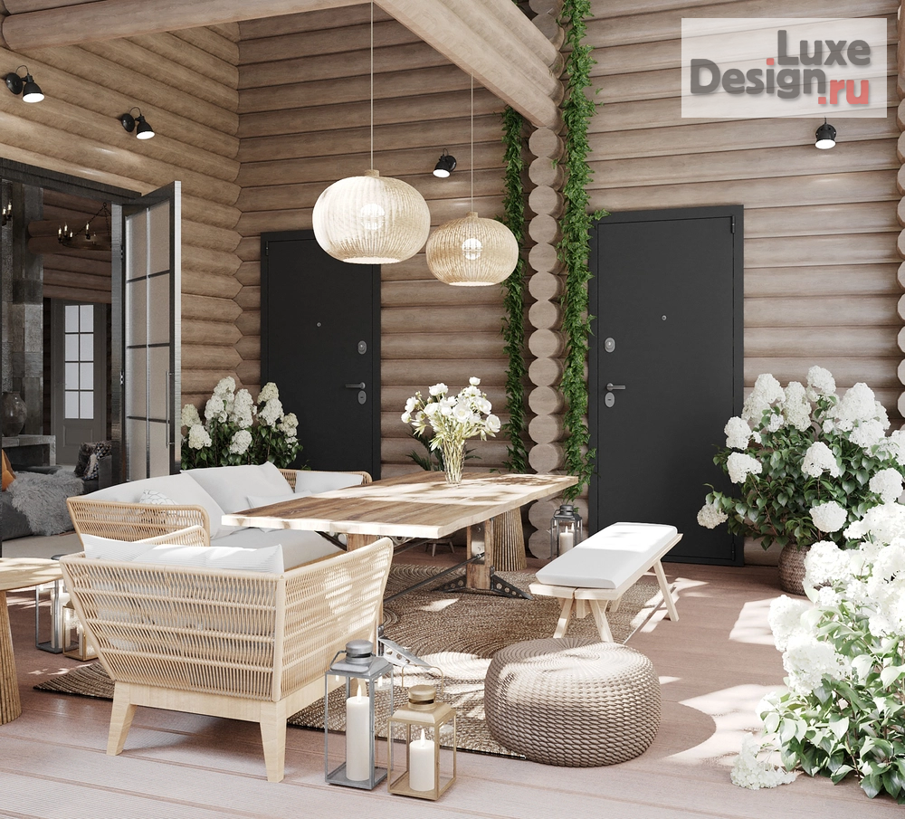 Дизайн интерьера загородного дома "Лесная Резиденция по Васту" (фото 24)