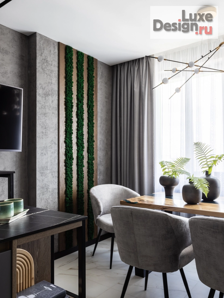 Дизайн интерьера квартиры "Green LДом" (фото 2) от дизайнера Стильный Дом - студия дизайна Ольги Магановой Дизайн интерьера квартиры "Green LДом" (фото 2)