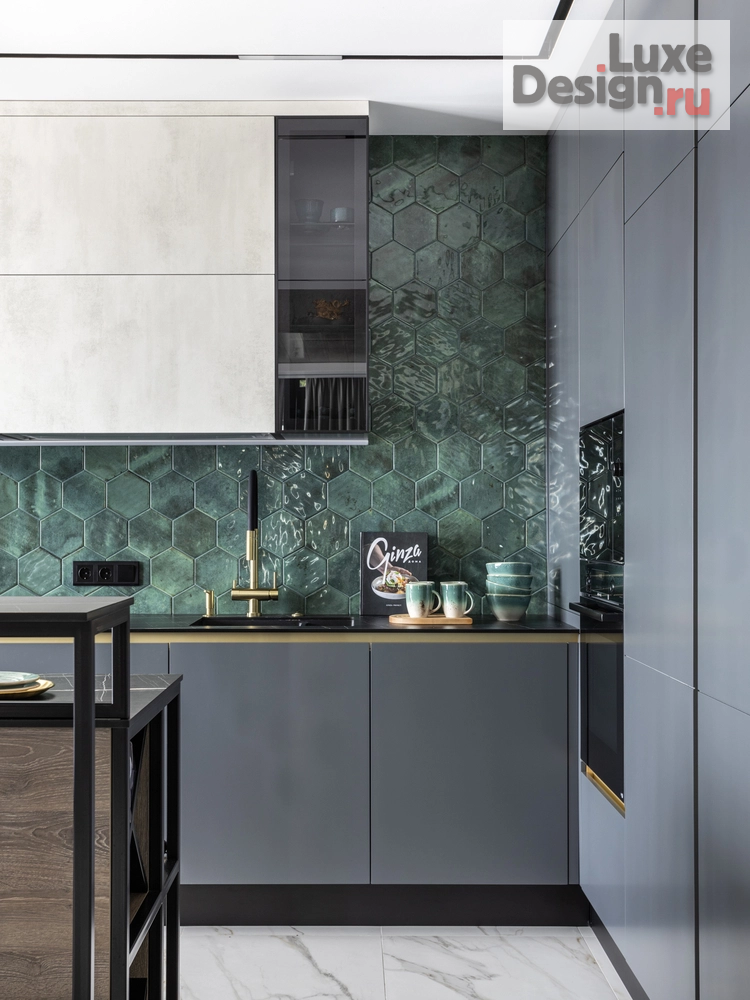 Дизайн интерьера квартиры "Green LДом" (фото 4) от дизайнера Стильный Дом - студия дизайна Ольги Магановой Дизайн интерьера квартиры "Green LДом" (фото 4)