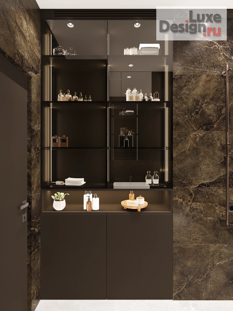 Дизайн интерьера двухкомнатной квартиры "ЖК Символ" (фото 6)