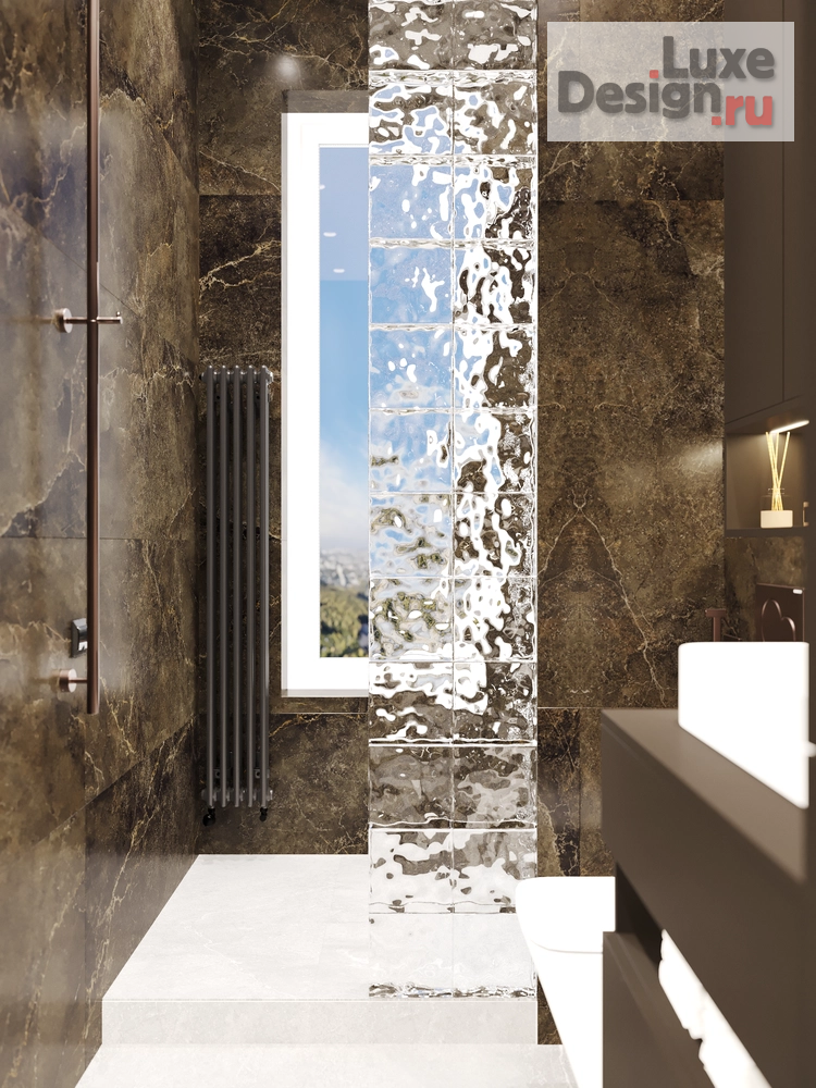 Дизайн интерьера двухкомнатной квартиры "ЖК Символ" (фото 2)