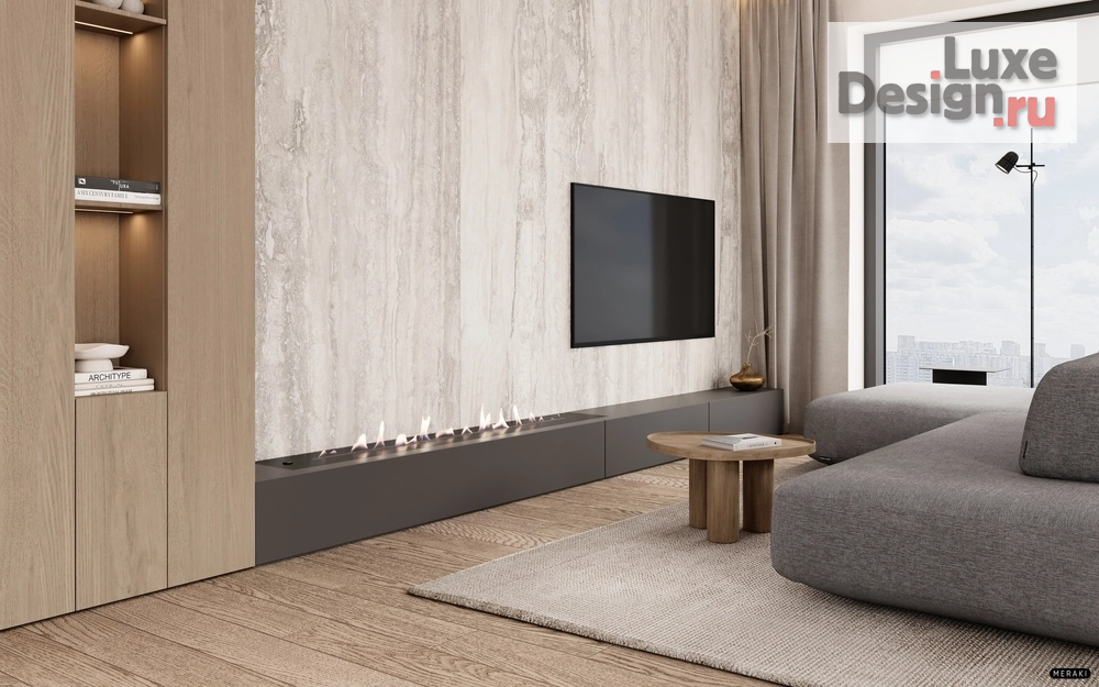 Дизайн интерьера квартиры "ЖК Primavera (108 кв). Кухня-гостиная" (фото 23)