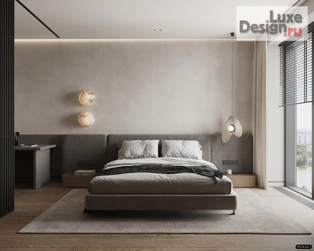 Дизайн интерьера квартиры "ЖК Primavera (53 кв). Спальня и кабинет" (фото 5)