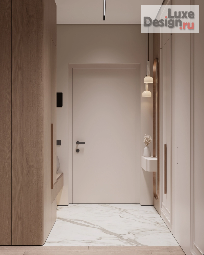 Дизайн интерьера квартиры "ЖК Primavera (104 кв). Прихожая и коридор" (фото 4)