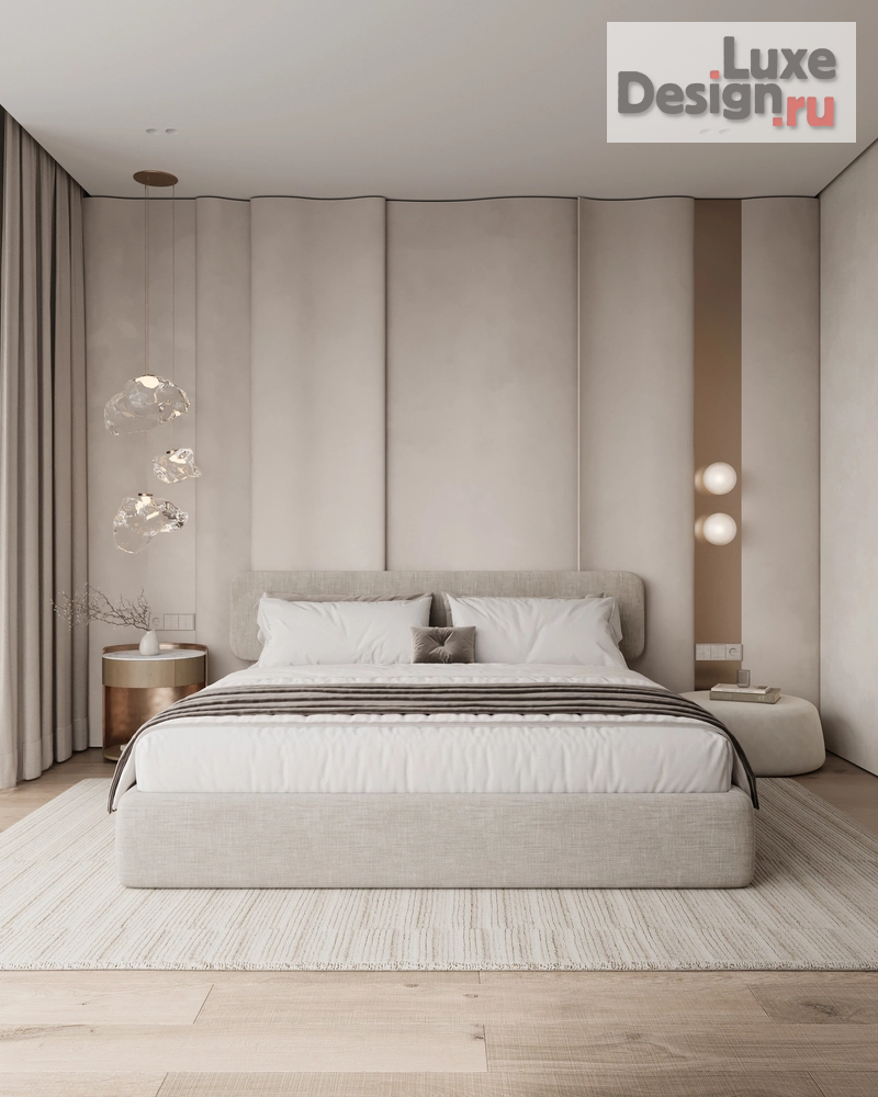 Дизайн интерьера квартиры "ЖК Primavera (104 кв). Спальня" (фото 3)