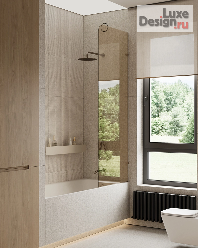 Дизайн интерьера частного дома "Дом (240 кв). Детский санузел" (фото 2)