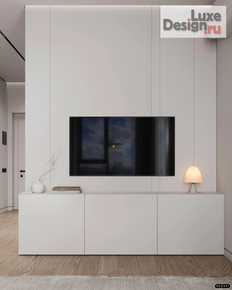 Дизайн интерьера квартиры "ЖК Primavera (53 кв). Кухня-гостиная" (фото 6)