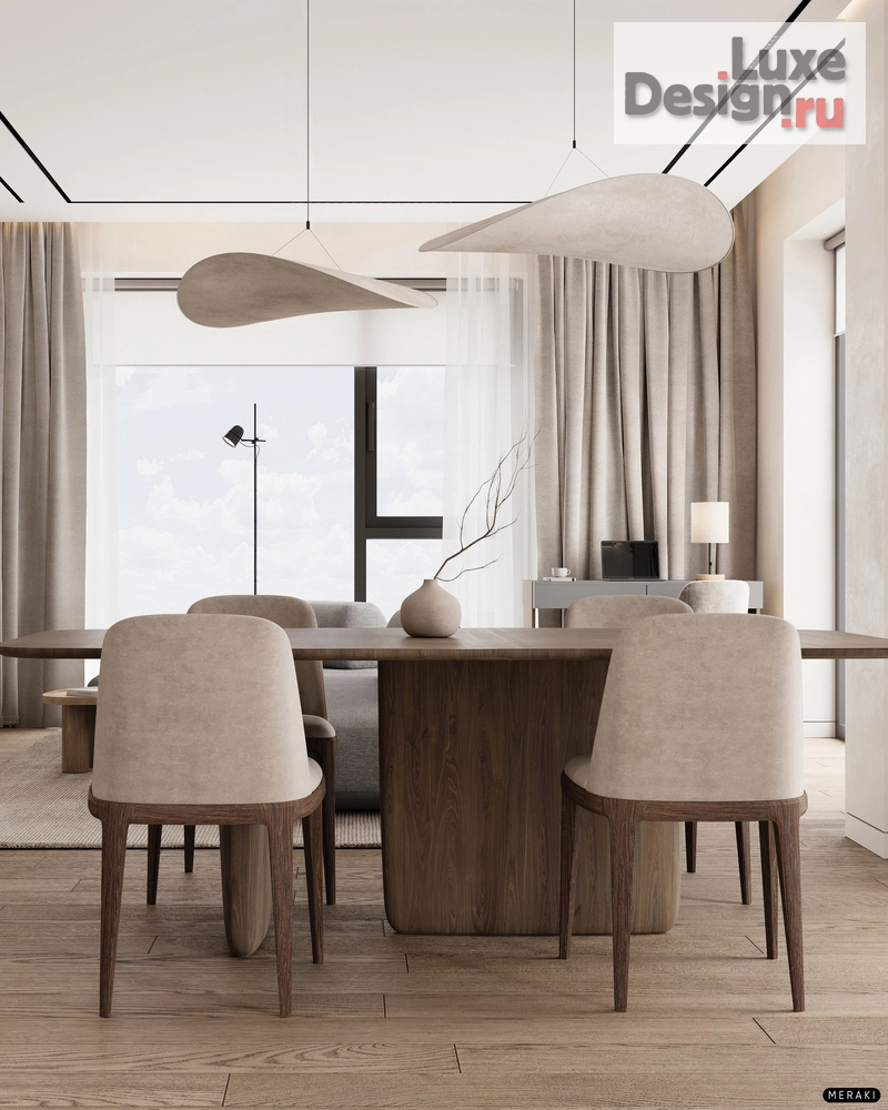 Дизайн интерьера квартиры "ЖК Primavera (108 кв). Кухня-гостиная" (фото 11)