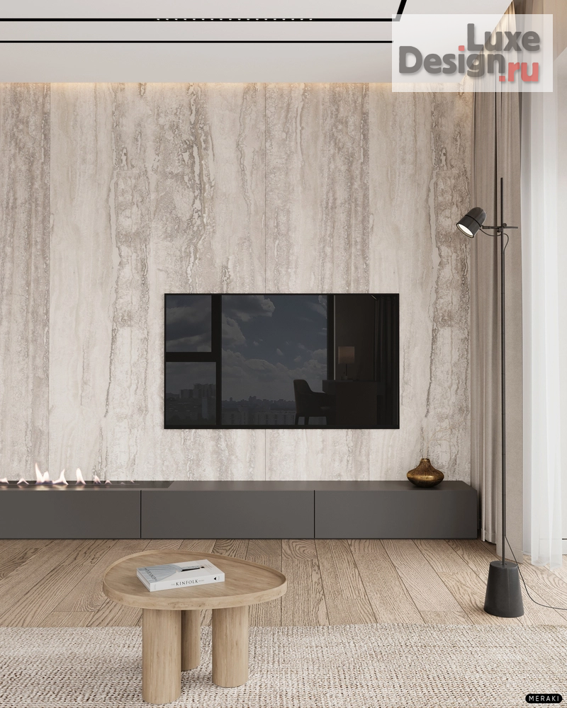 Дизайн интерьера квартиры "ЖК Primavera (108 кв). Кухня-гостиная" (фото 5)