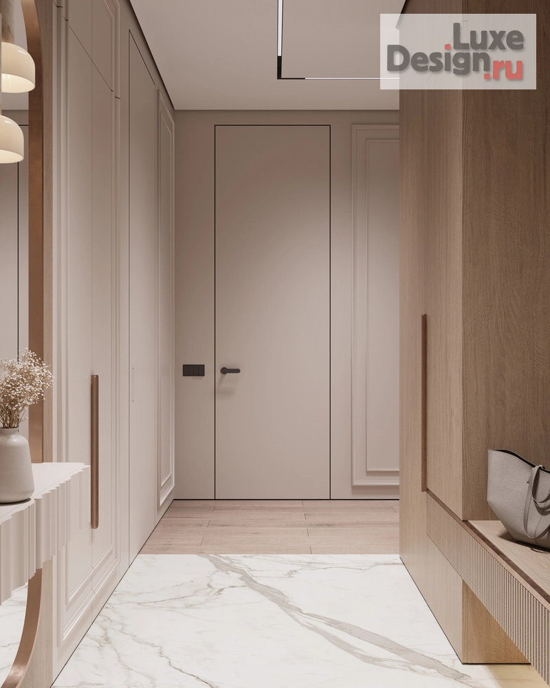 Дизайн интерьера квартиры "ЖК Primavera (104 кв). Прихожая и коридор" (фото 7)