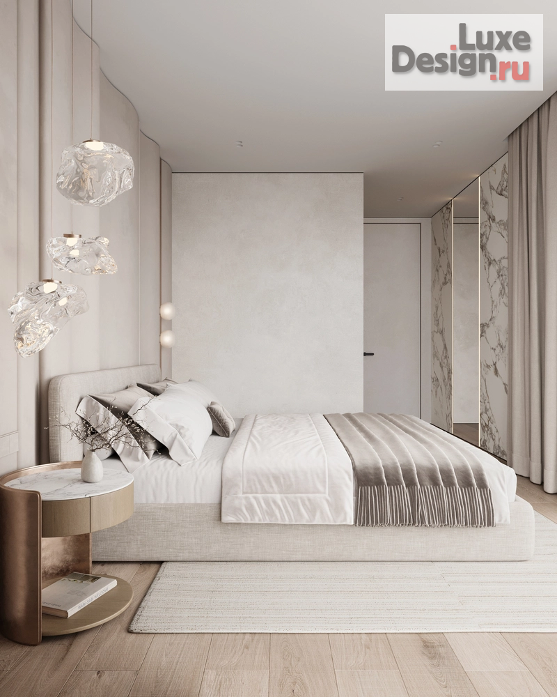 Дизайн интерьера квартиры "ЖК Primavera (104 кв). Спальня" (фото 11)