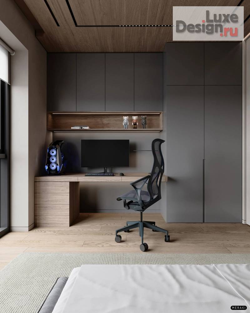 Дизайн интерьера квартиры "ЖК Primavera (108 кв). Детская комната" (фото 10)