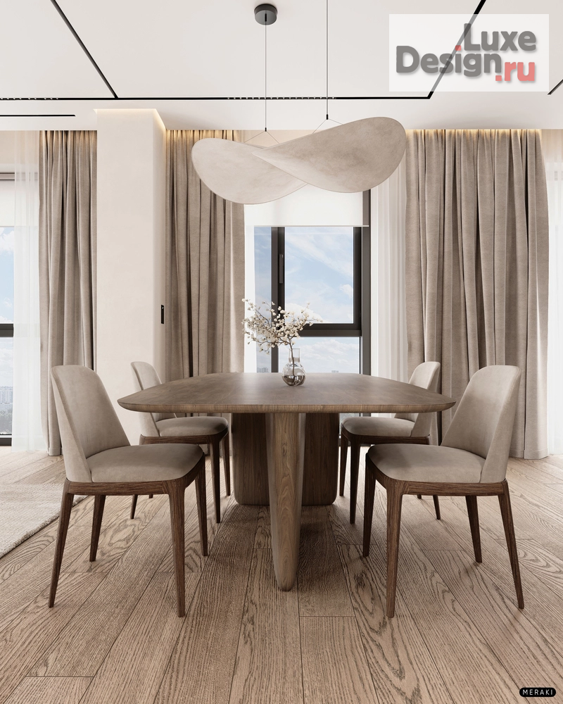 Дизайн интерьера квартиры "ЖК Primavera (108 кв). Кухня-гостиная" (фото 18)