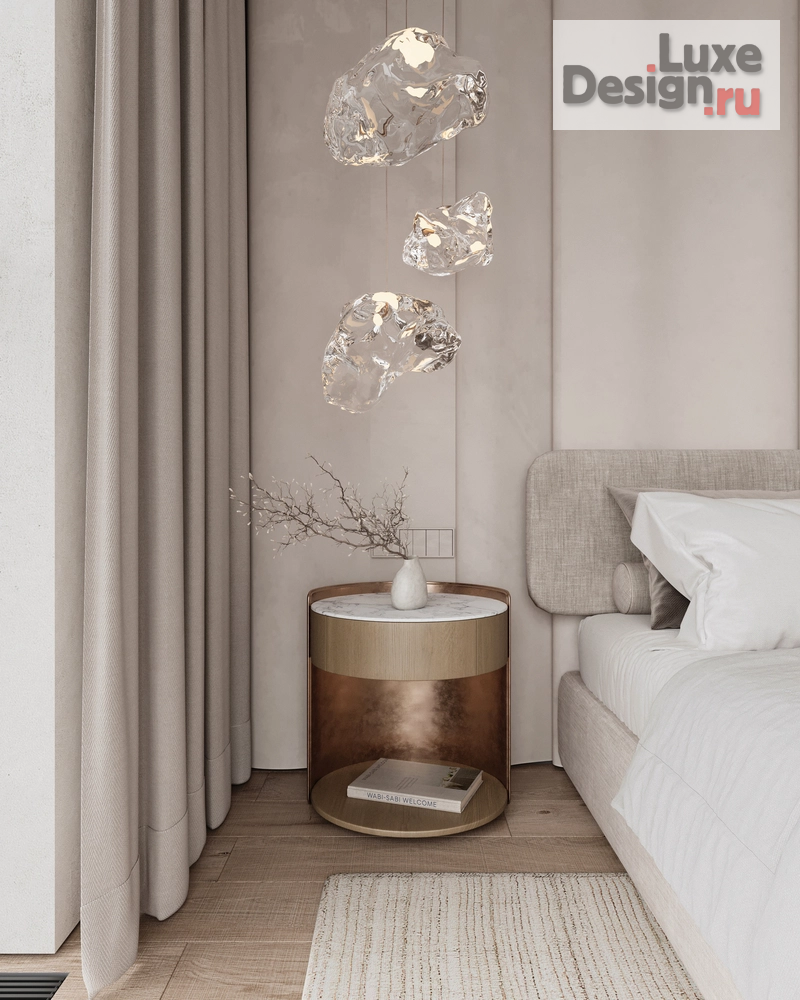 Дизайн интерьера квартиры "ЖК Primavera (104 кв). Спальня" (фото 4)