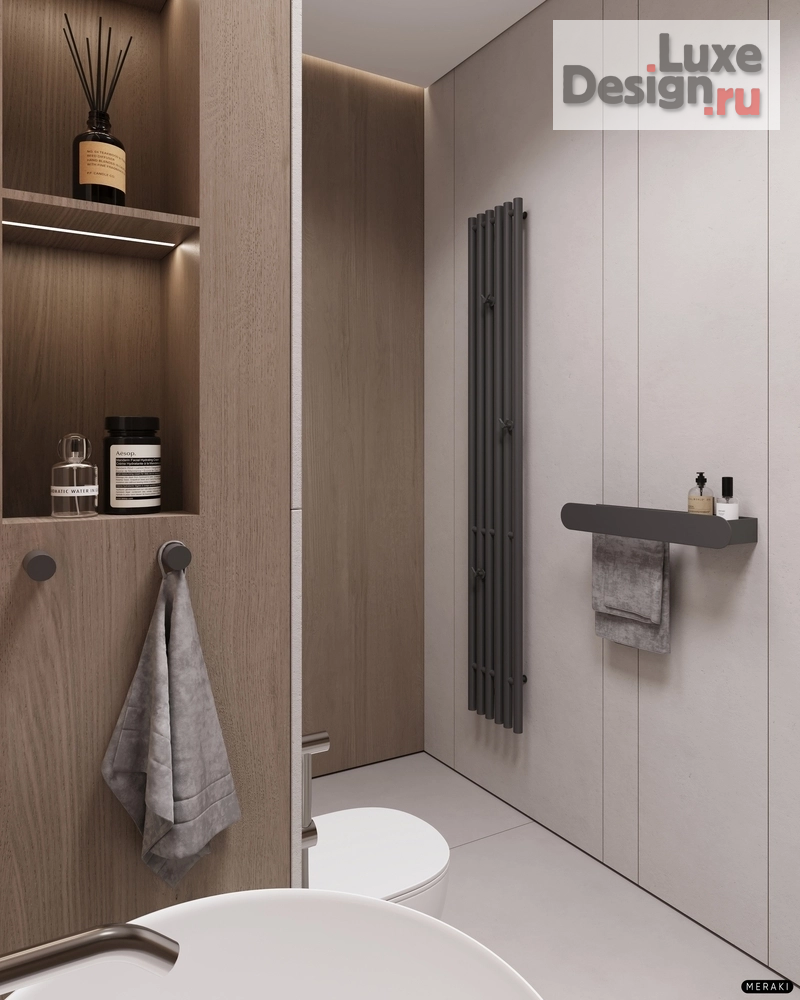 Дизайн интерьера квартиры "ЖК Primavera (53 кв). Ванная комната" (фото 10)