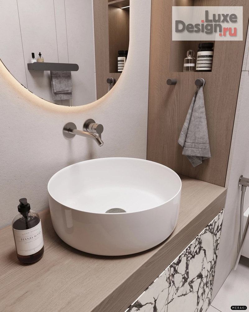 Дизайн интерьера квартиры "ЖК Primavera (53 кв). Ванная комната" (фото 12)