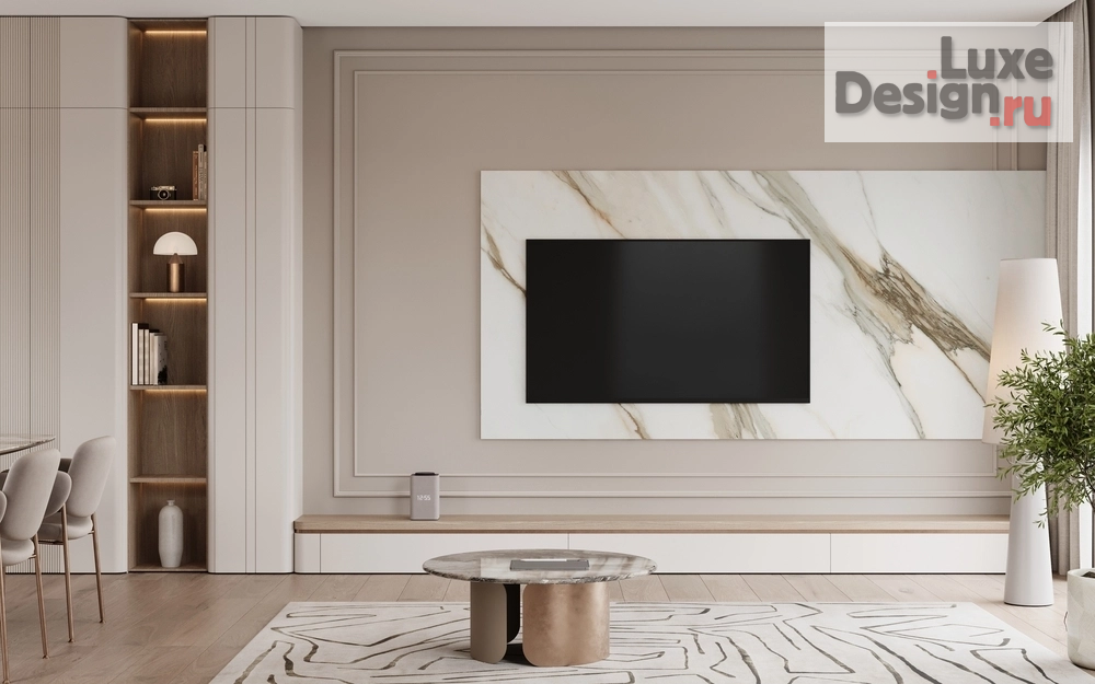 Дизайн интерьера квартиры "ЖК Primavera (104 кв). Кухня-гостиная" (фото 8)