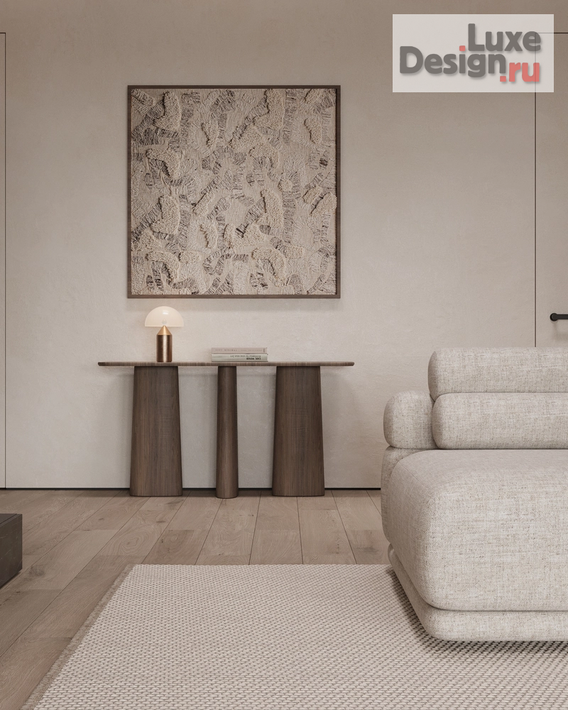 Дизайн интерьера коттеджа "Дом (240 кв). Кухня-гостиная" (фото 7)