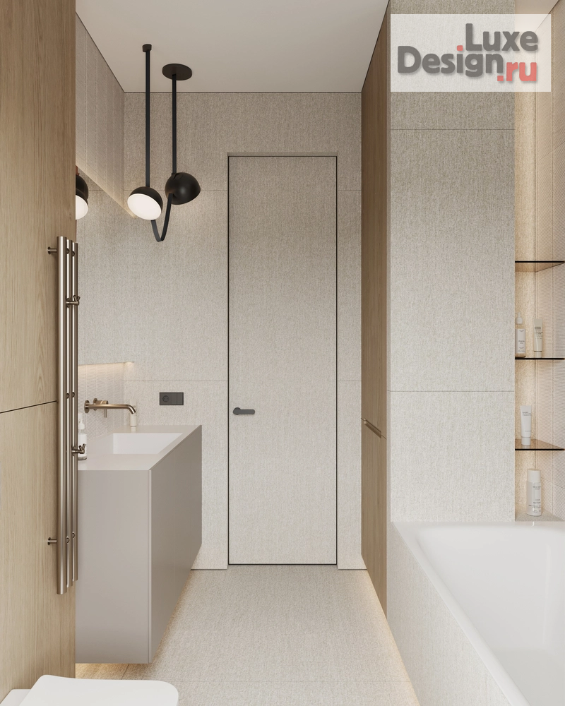 Дизайн интерьера частного дома "Дом (240 кв). Детский санузел" (фото 8)