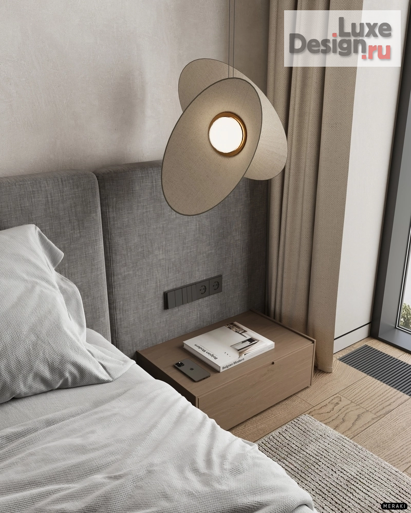 Дизайн интерьера квартиры "ЖК Primavera (53 кв). Спальня и кабинет" (фото 2)