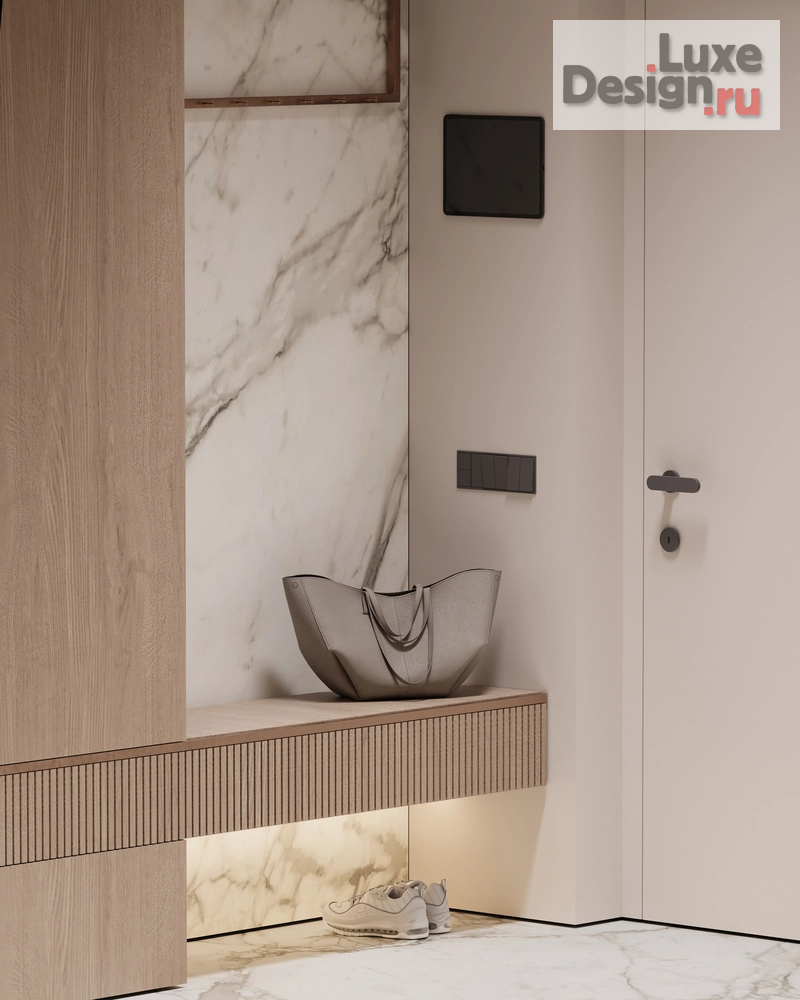 Дизайн интерьера квартиры "ЖК Primavera (104 кв). Прихожая и коридор" (фото 3)