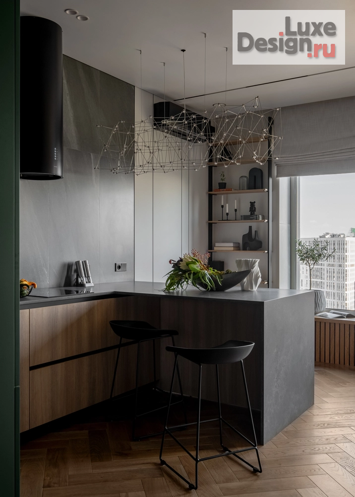 Дизайн интерьера однокомнатной квартиры "Кристалл" (фото 7)