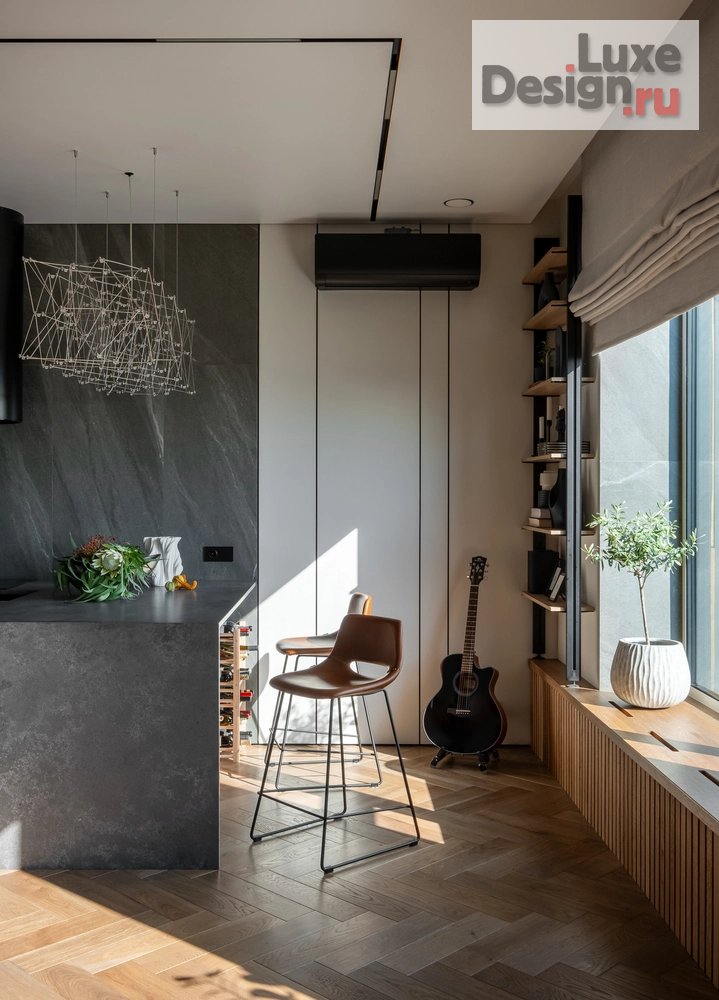 Дизайн интерьера однокомнатной квартиры "Кристалл" (фото 4)