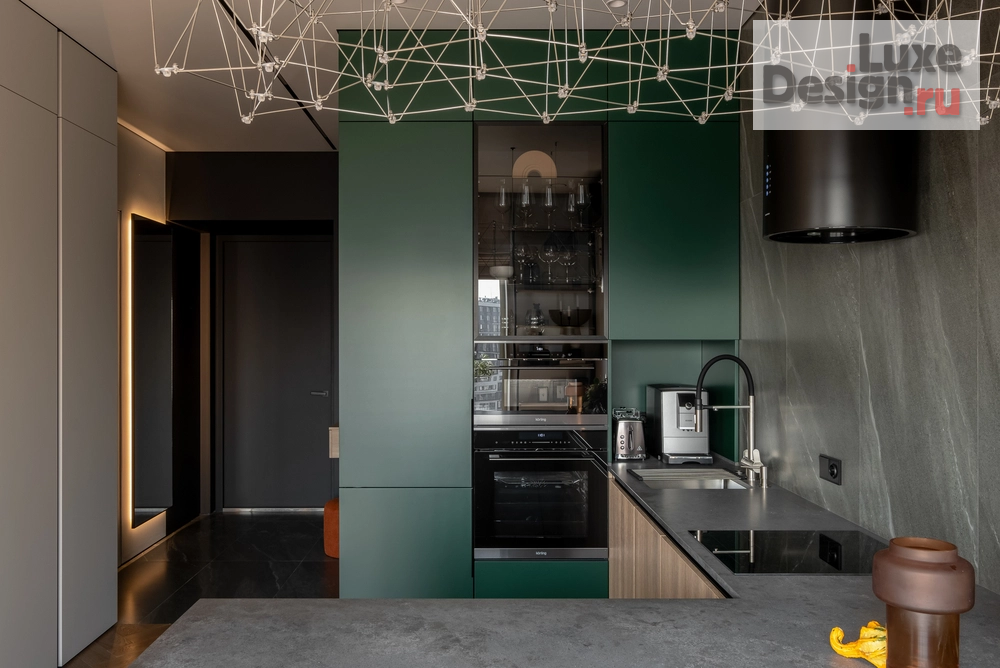 Дизайн интерьера однокомнатной квартиры "Кристалл" (фото 1)