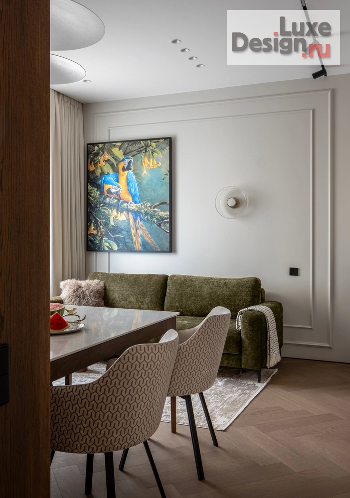 Дизайн интерьера двухкомнатной квартиры "Балтийский" (фото 6)