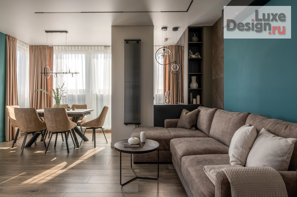 Дизайн интерьера четырехкомнатной квартиры "Влюберцы " (фото 2)